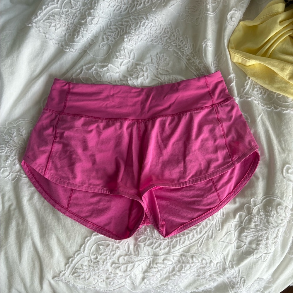 lululemon athletica Pink Athletic Shorts